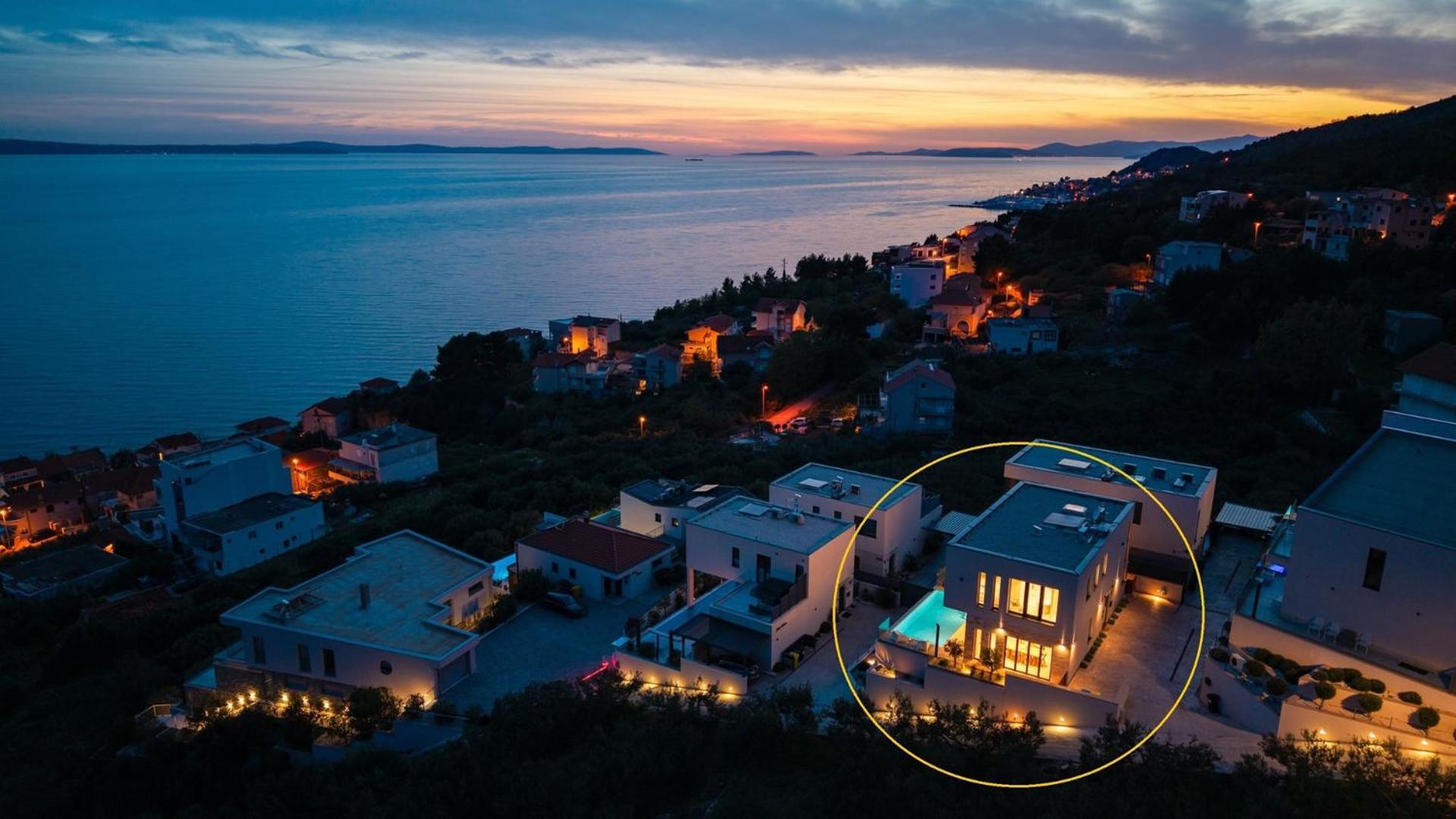 New! Ocean View Villa Jesenice  Exterior foto