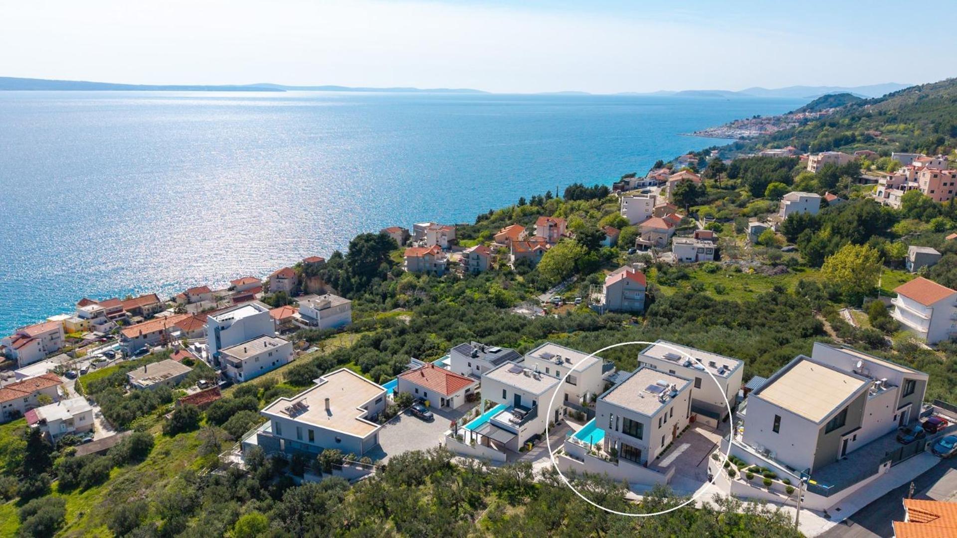 New! Ocean View Villa Jesenice  Exterior foto