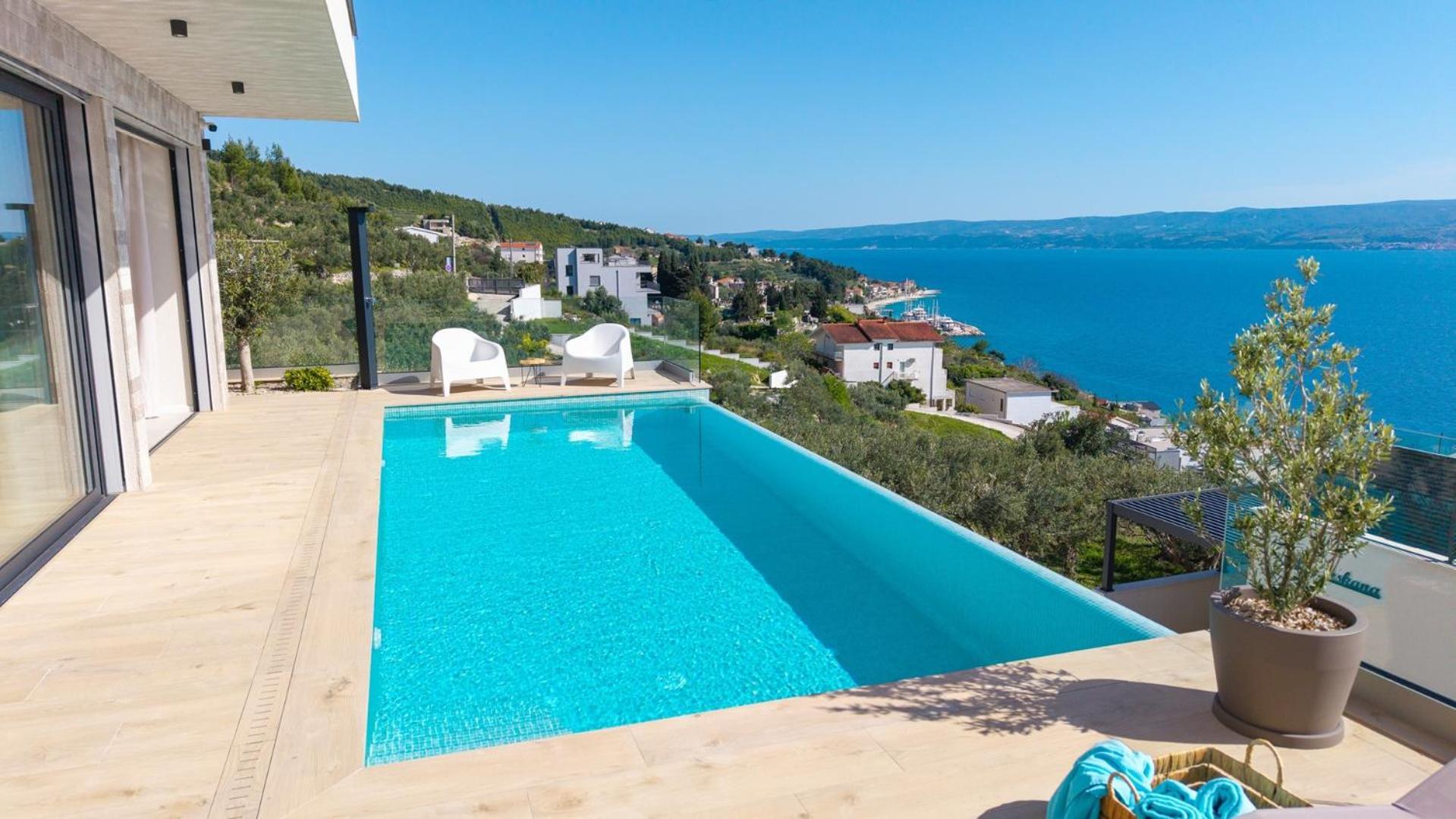 New! Ocean View Villa Jesenice  Exterior foto