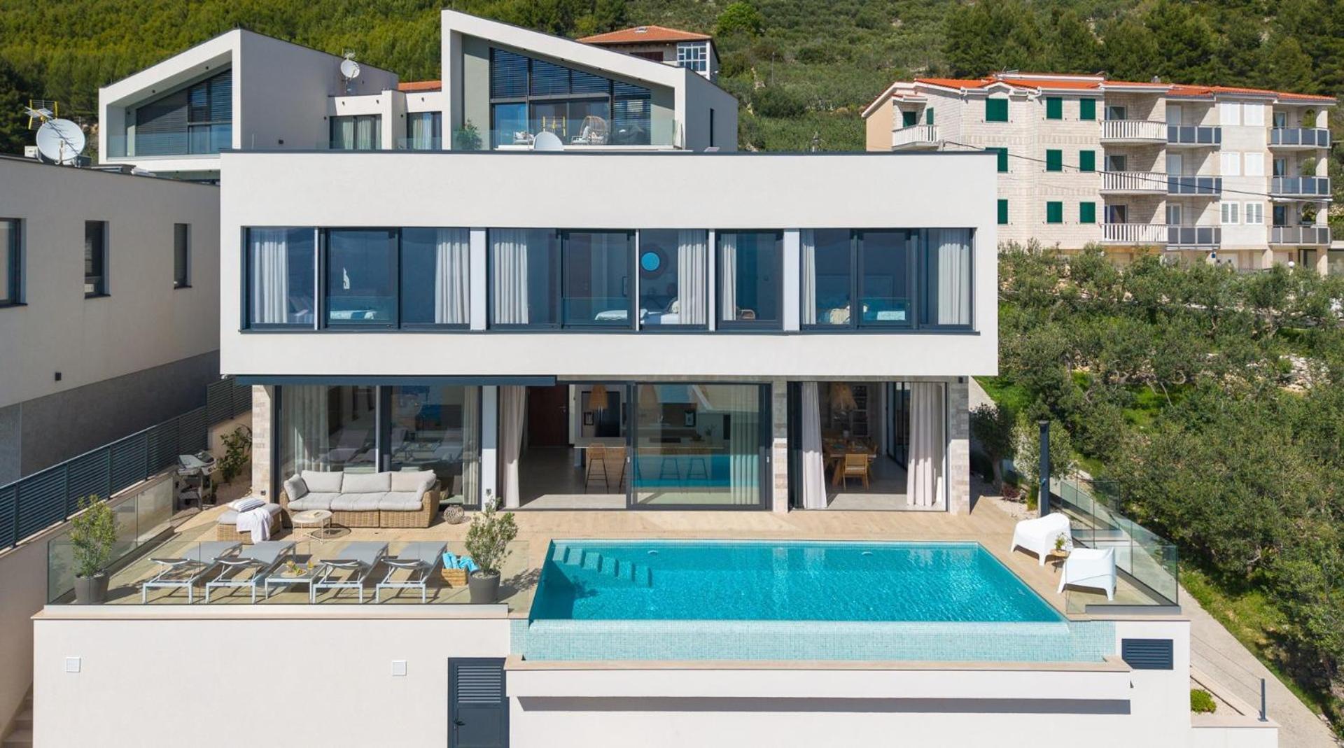 New! Ocean View Villa Jesenice  Exterior foto